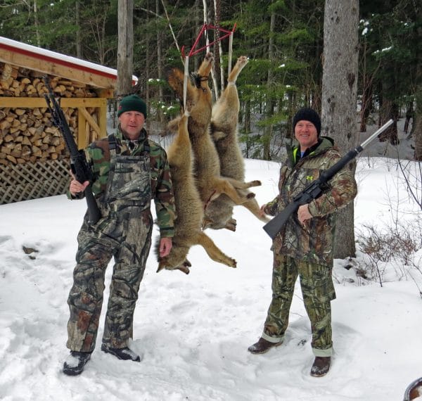 Reed and Pete with one evening s hunt