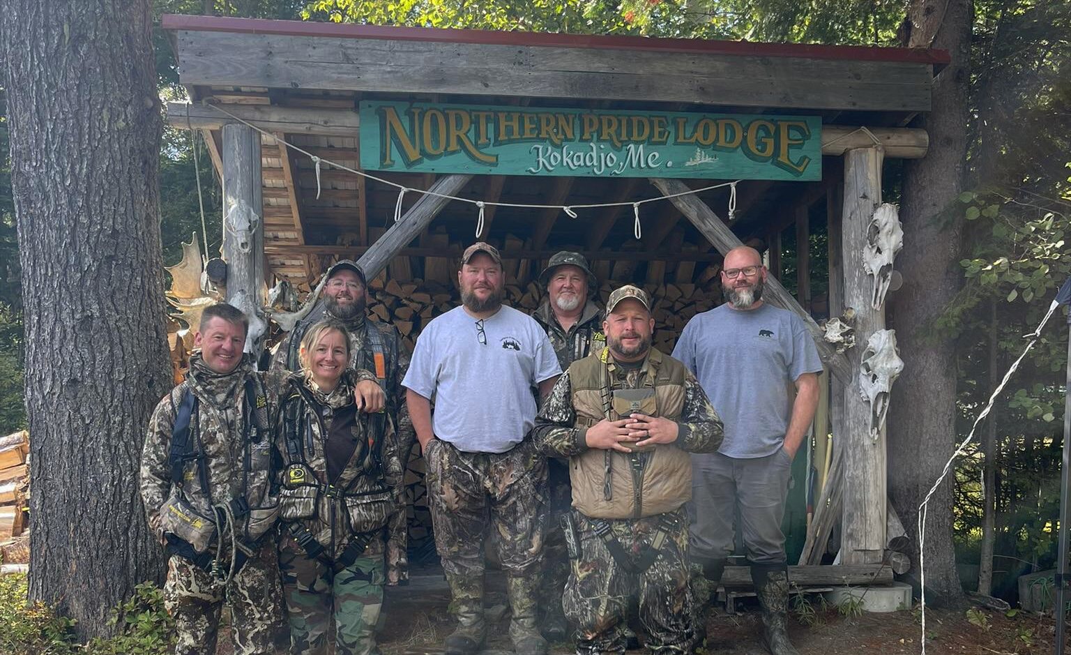 Week 3 bear hunters Northern Pride Lodge Kokadjo ME 2